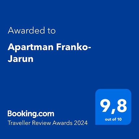 Apartman Franko- Jarun Ζάγκρεμπ Εξωτερικό φωτογραφία